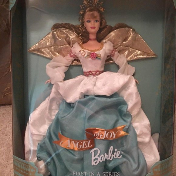 Mattel Collector 1998 Barbie Angel Of Joy Timeless Sentiments  First In A Series - Picture 4 of 12